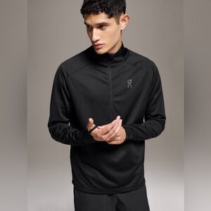 Mens On Running Climate Shirt Quarter Zip Lightweight Pullover Size Large